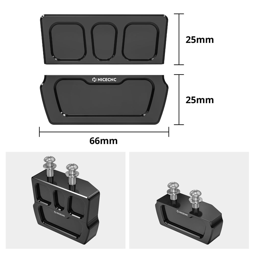 Side Stand Kickstand Lift Blocks Plate Kit For Harley Sportster 1200 883 48 72 XL