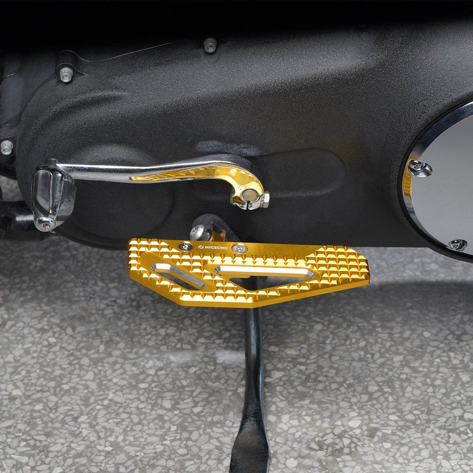 Rider Foot Pegs For Harley Dyna Low Rider Street Bob Super Glide Big V-twin Models
