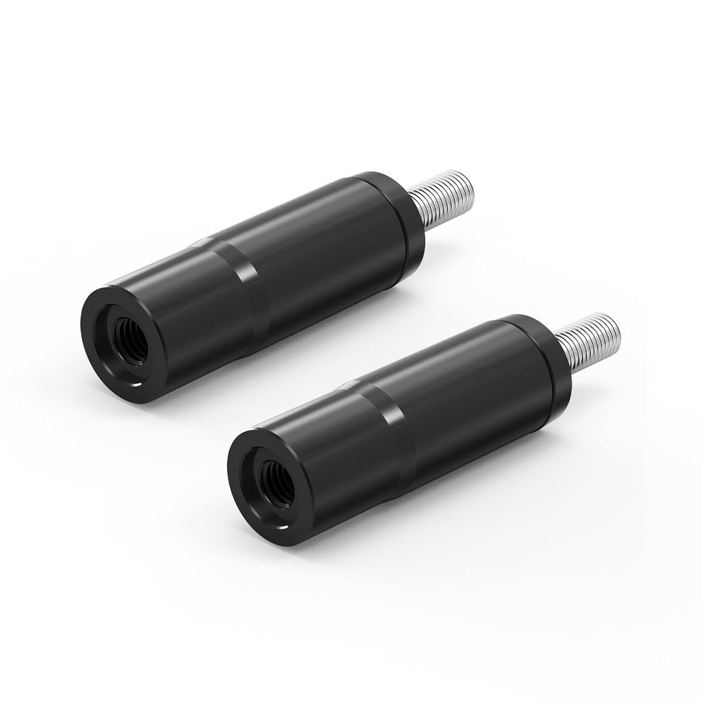 UNC 1/2-13 3.7" Handlebar Riser Extensions Legs For Harley Sportster 1200 48 XL Iron 883