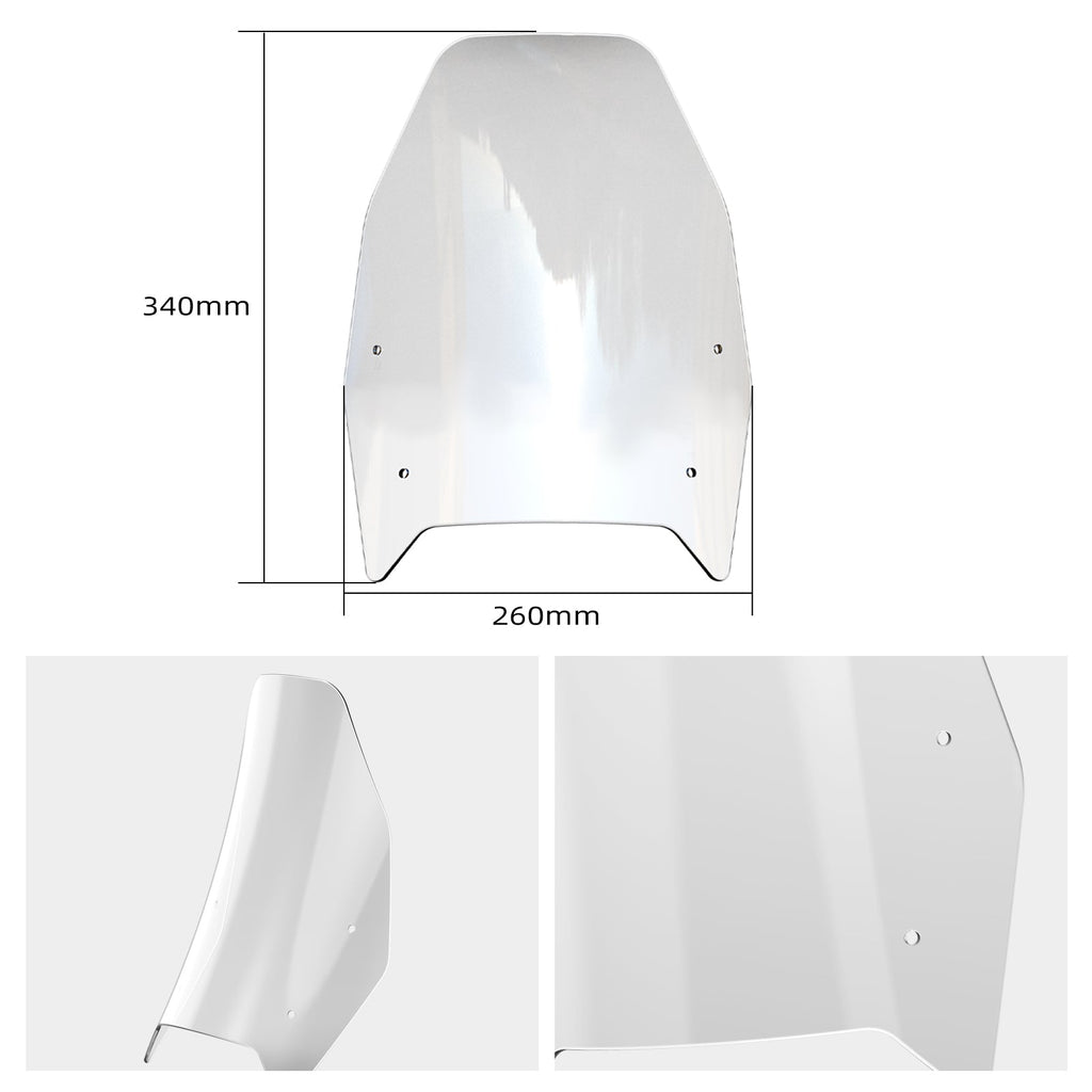 Windshield Windscreen For Yamaha Tenere 700 / XTZ700 2019-2024