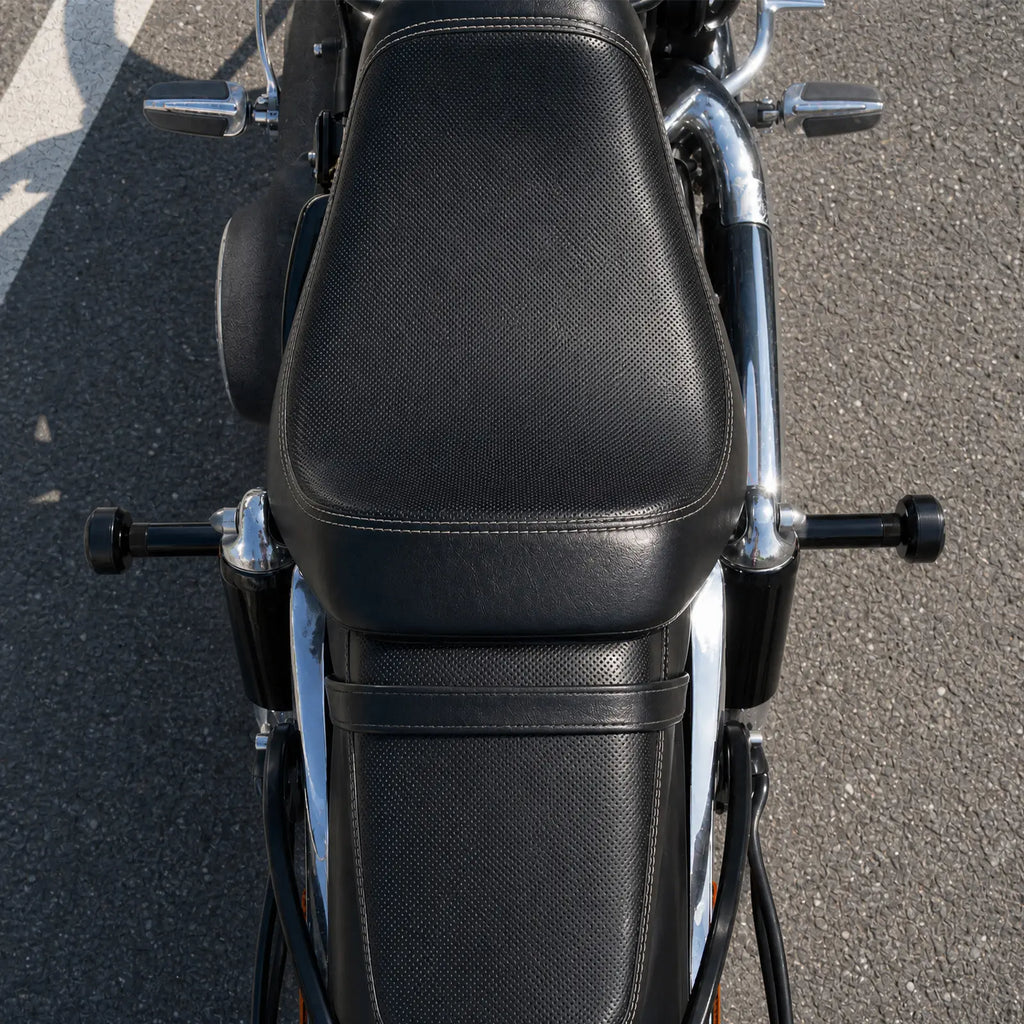 Rear Crash Bar Frame Engine Guard For Harley Dyna Low Rider Street Bob Wide Glide 06-17