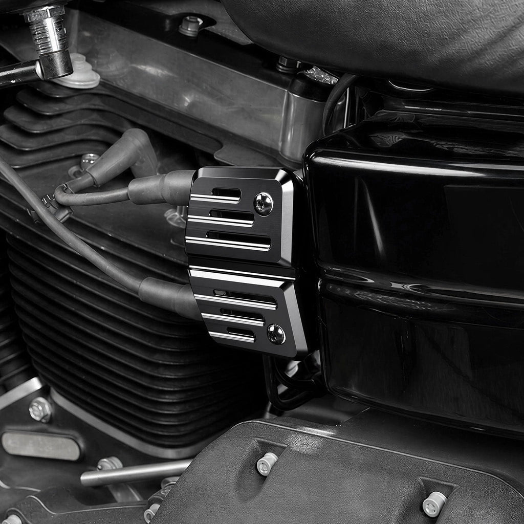 Ignition Coil Cover For Harley Dyna Low Rider Street Bob Wide Glide 2006–2017