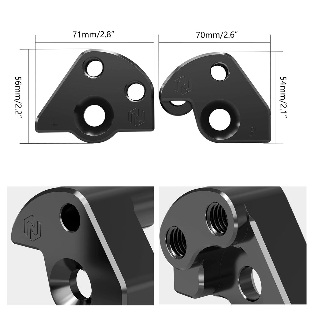2-Position Rear Lift Kit For Harley Dyna Street Bob Super Glide Low Rider 2006–2017