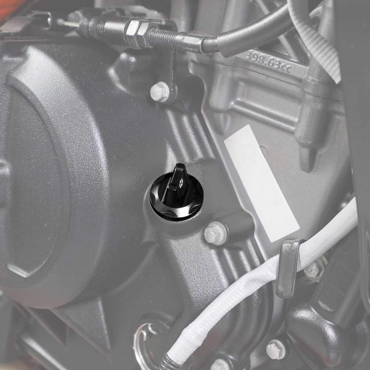 Oil Filler Plug Cover Cap with O-ring For KTM 390 250 125 Duke 2024