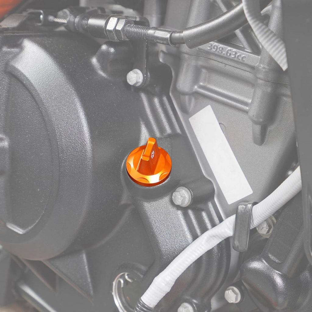 Oil Filler Plug Cover Cap with O-ring For KTM 390 250 125 Duke 2024
