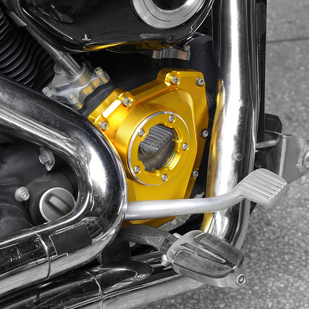 Transparent Cam Shaft Cover For Harley Road King 2001-2016 Dyna / Softail 2001-2017