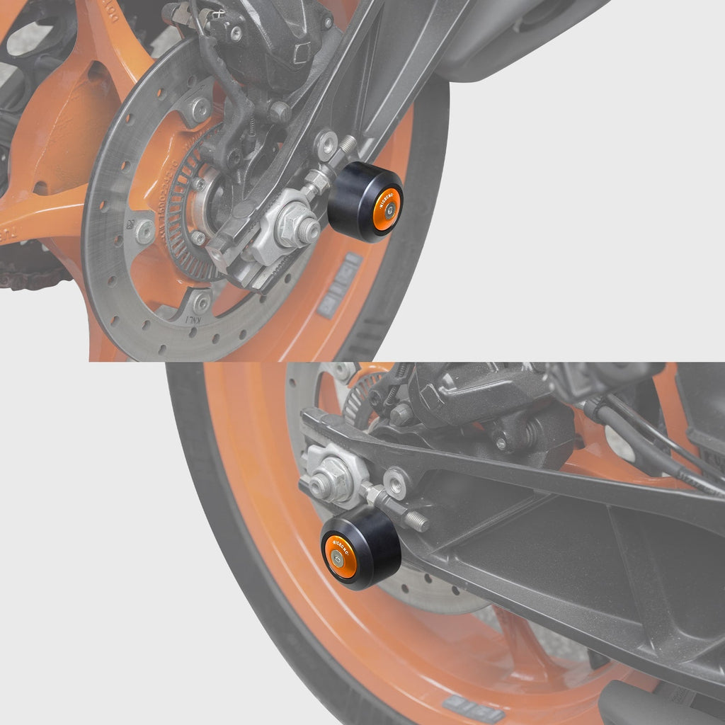 Rear Swingarm Slider Crash Bung Kit For KTM 390/250/125 Duke 2024 RC 390 2022-2023
