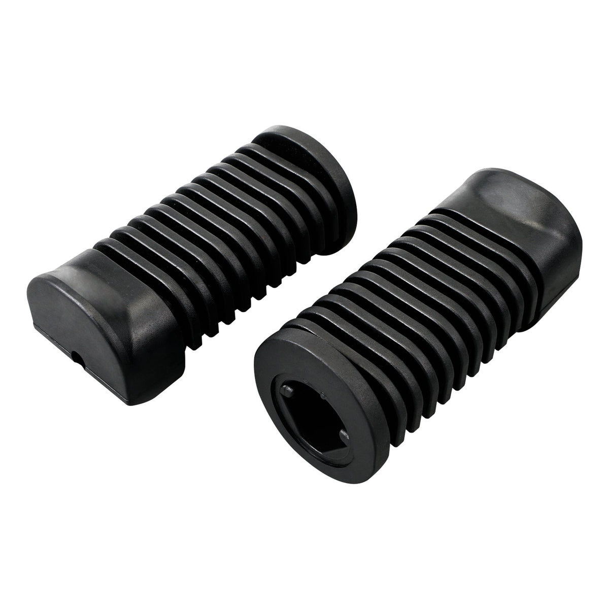 Pair Foot Pegs Footrest Rubber Cover For Honda CB100 CL100 CL175 CL450 CT90 CL90