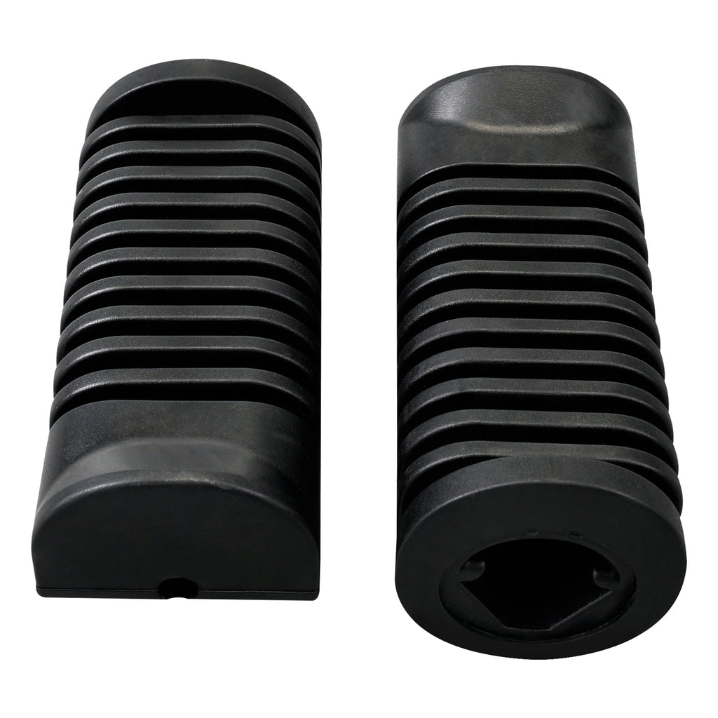 Pair Foot Pegs Footrest Rubber Cover For Honda CB100 CL100 CL175 CL450 CT90 CL90