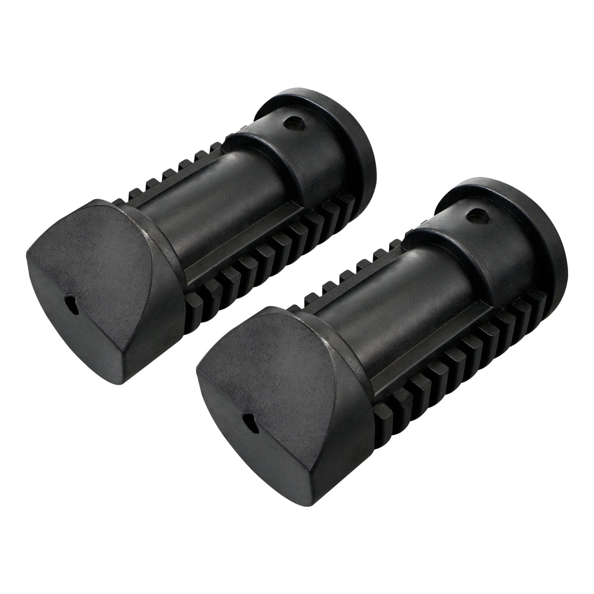 Pair Foot Pegs Footrest Rubber Cover For Honda CB100 CL100 CL175 CL450 CT90 CL90