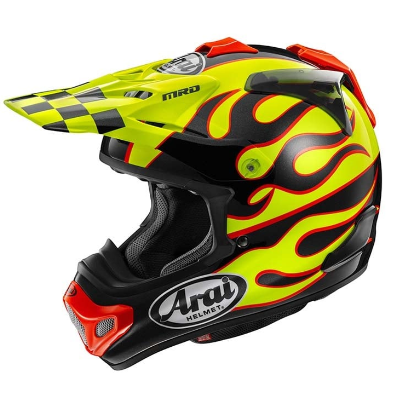 MXV EVO FLAME YELLOW Position 1