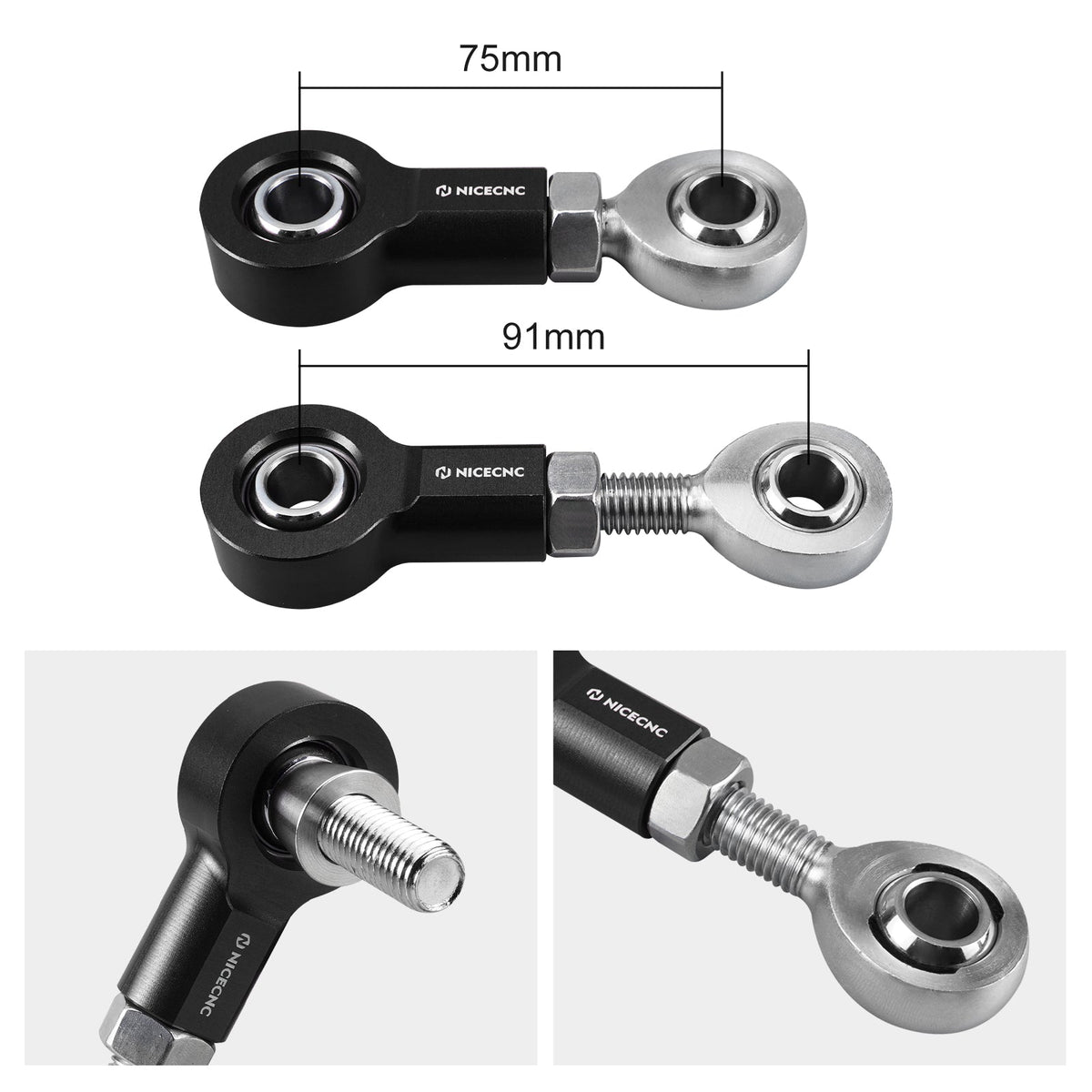 Adjustable Front Sway Bar Stabilizer End Link Kit For Can-Am X3 19-23
