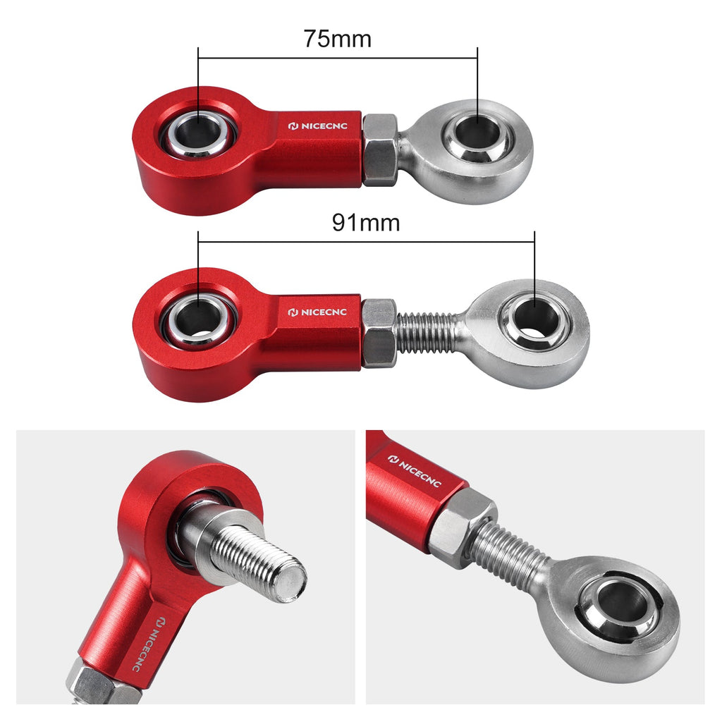 Adjustable Front Sway Bar Stabilizer End Link Kit For Can-Am X3 19-23