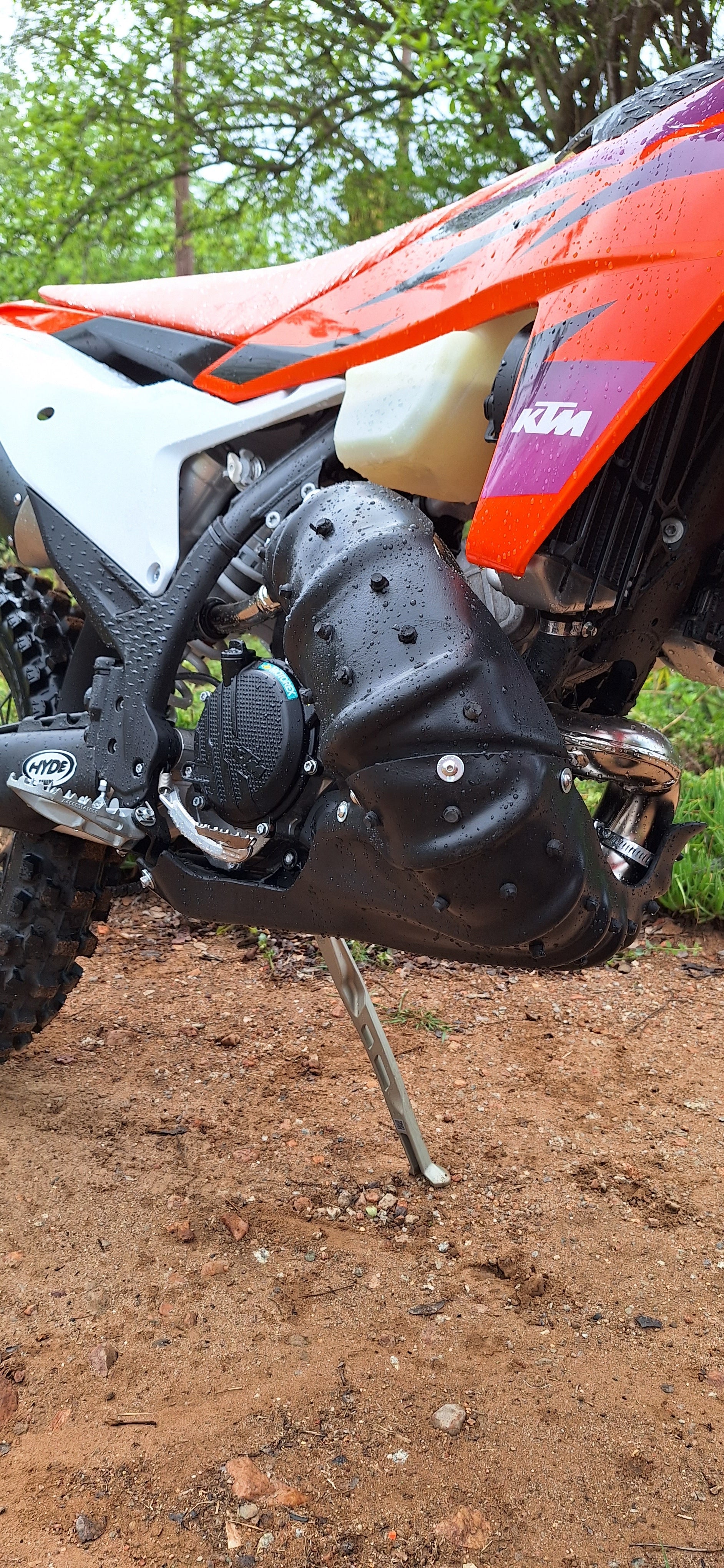2024+ 150 KTM/HUSQVARNA EXHAUST SUMP GUARD COMBO
