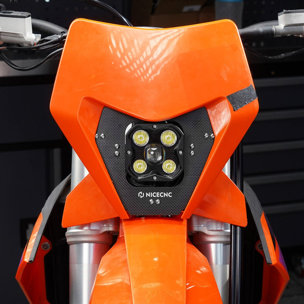 LED Lamp Headlight Kit For KTM 150-500 EXC / EXC-F / XC-W / XCF-W / XW-F 2024-2025 Position 4