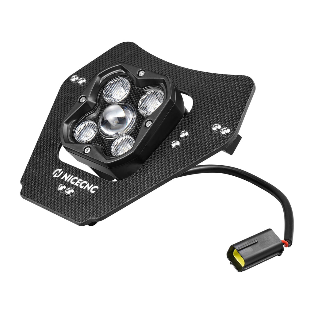 LED Lamp Headlight Kit For KTM 150-500 EXC / EXC-F / XC-W / XCF-W / XW-F 2024-2025 Position 7