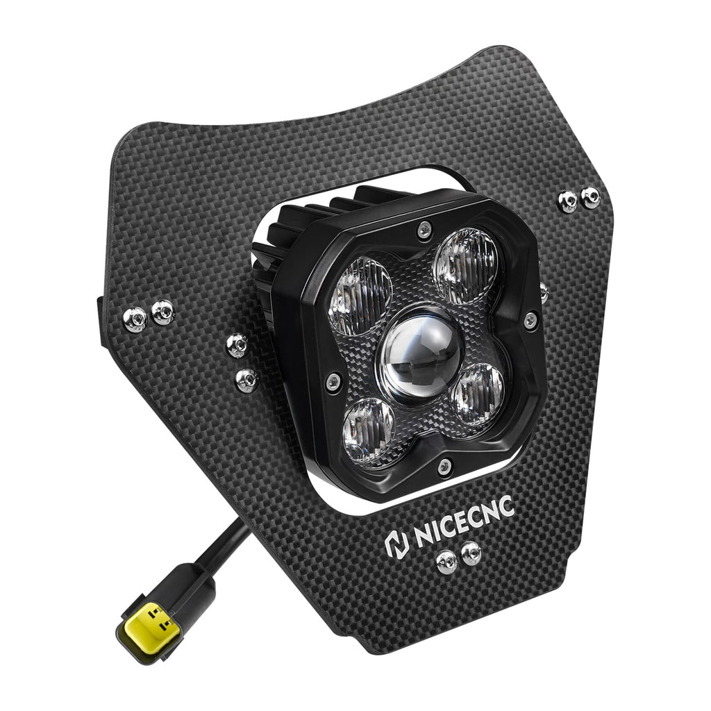 LED Lamp Headlight Kit For KTM 150-500 EXC / EXC-F / XC-W / XCF-W / XW-F 2024-2025 Position 6