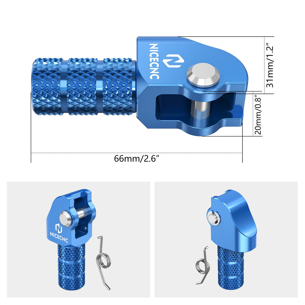 Adjustable Shift Lever Tip For KTM 125-500 XCF EXCF XCW 2017-2024 Husqvarna 125-501 GasGas