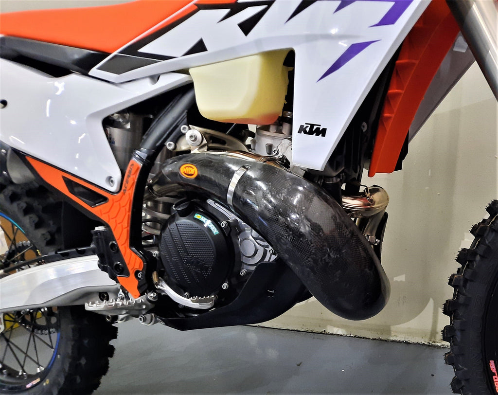 2024+ 250/300 CARBON KEVLAR EXHAUST GUARD