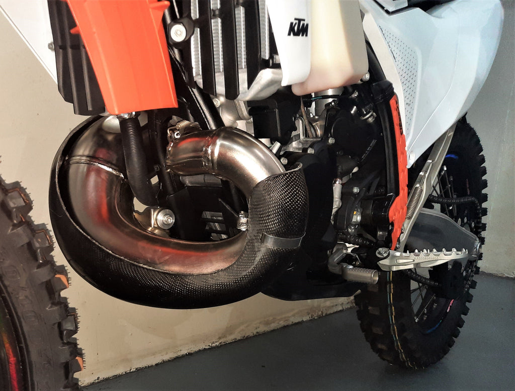 2024+ 250/300 CARBON KEVLAR EXHAUST GUARD