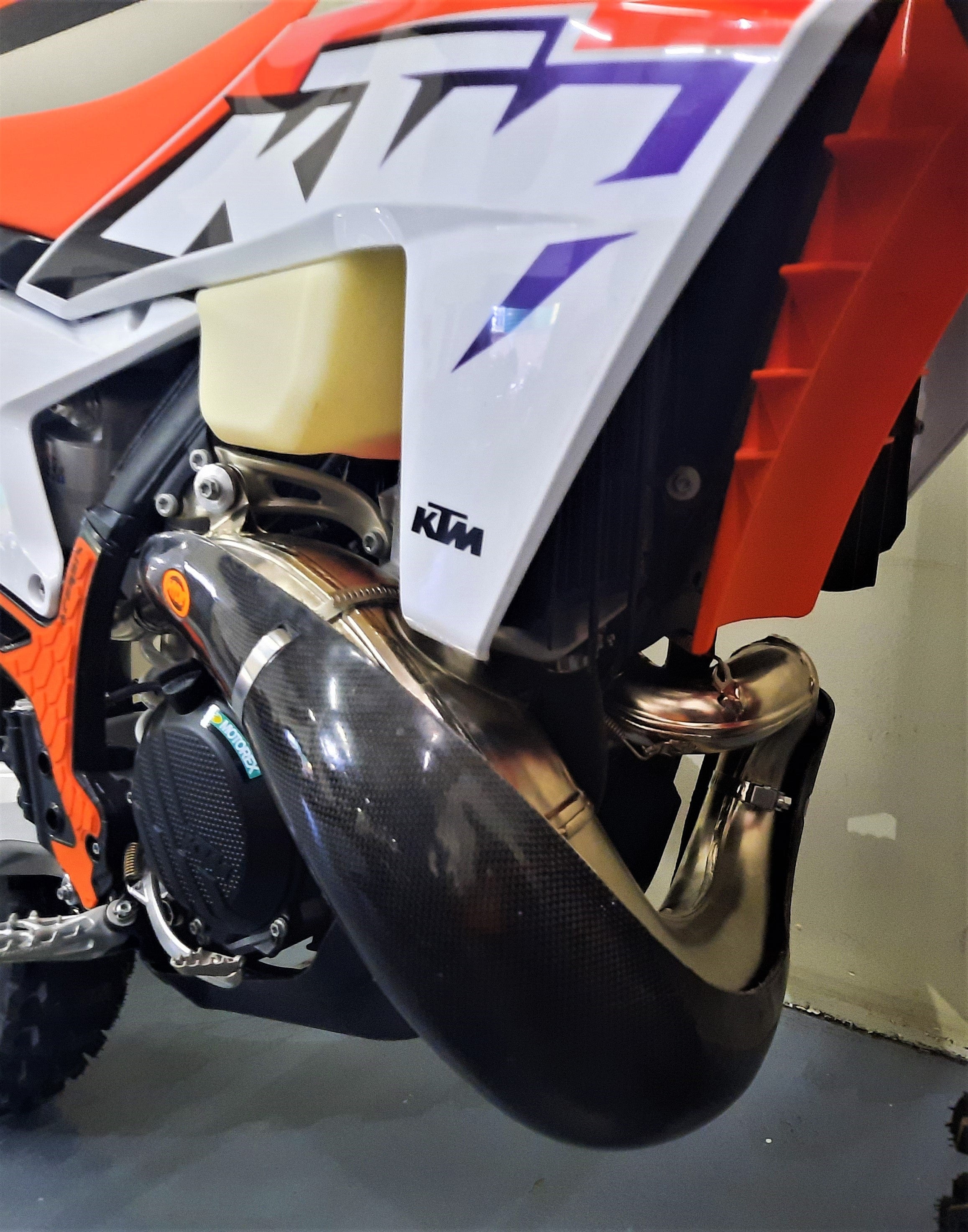 2024+ 250/300 CARBON KEVLAR EXHAUST GUARD