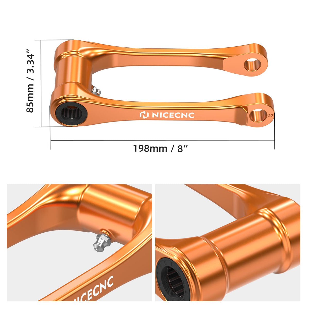 1.5" Rear Lowering Link For Gas Gas MC/MCF 125-450 EC/EX 125-300 2025