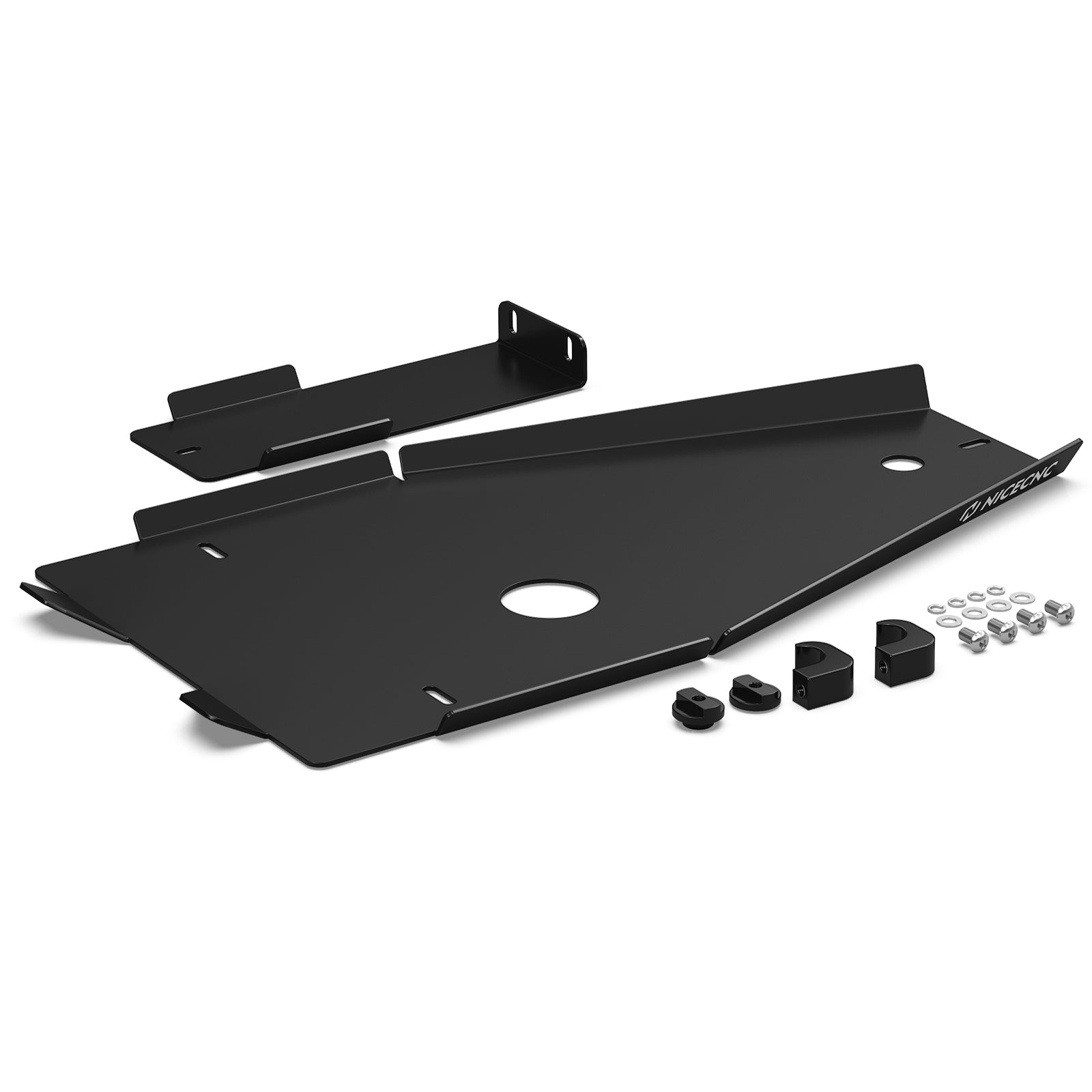ATV Full Chassis Glide Frame Engine Skid Plate Guard For Yamaha Raptor 700 700R 06-26 Position 5