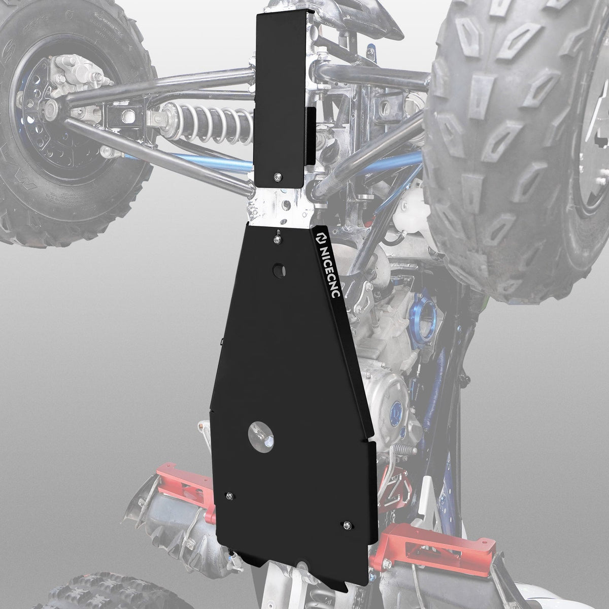 NICECNC Full Chassis Skid Plate For Yamaha Raptor 700 2006-2026