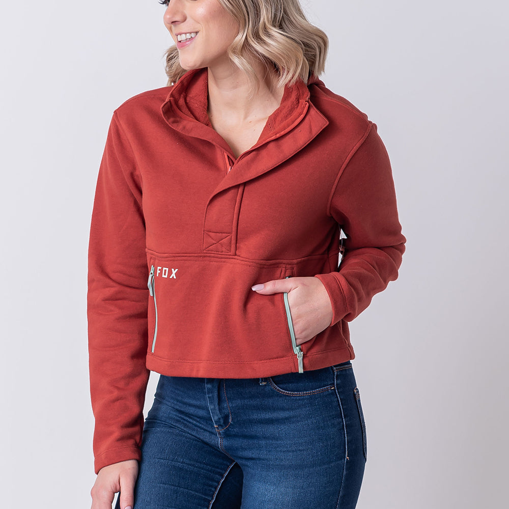 Womens Calibrated Crop Fleece