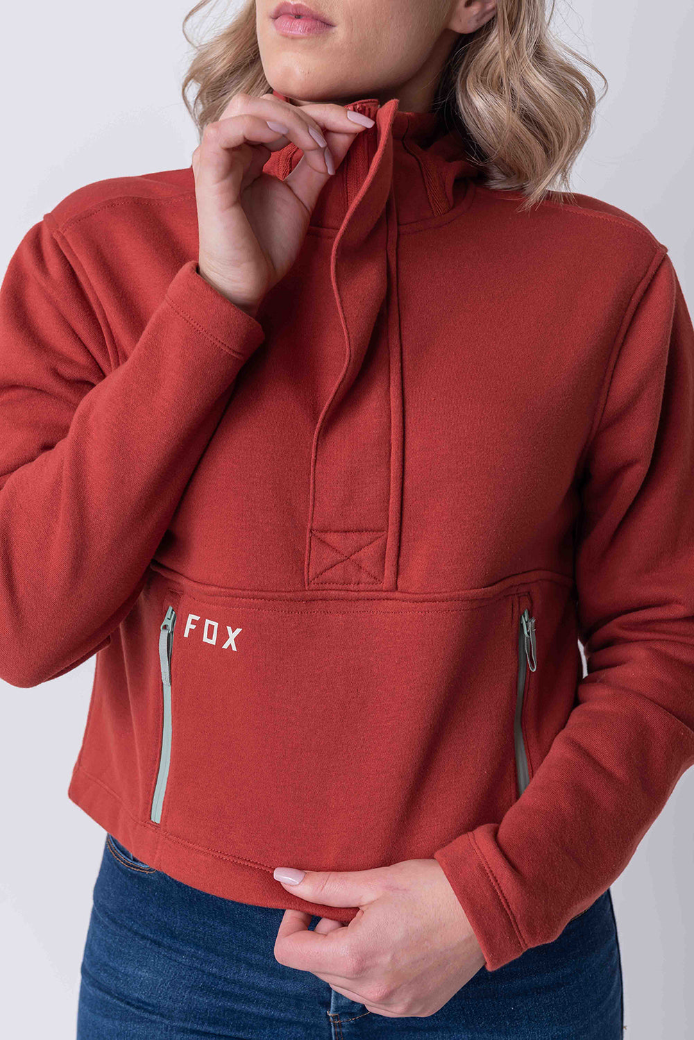 Womens Calibrated Crop Fleece