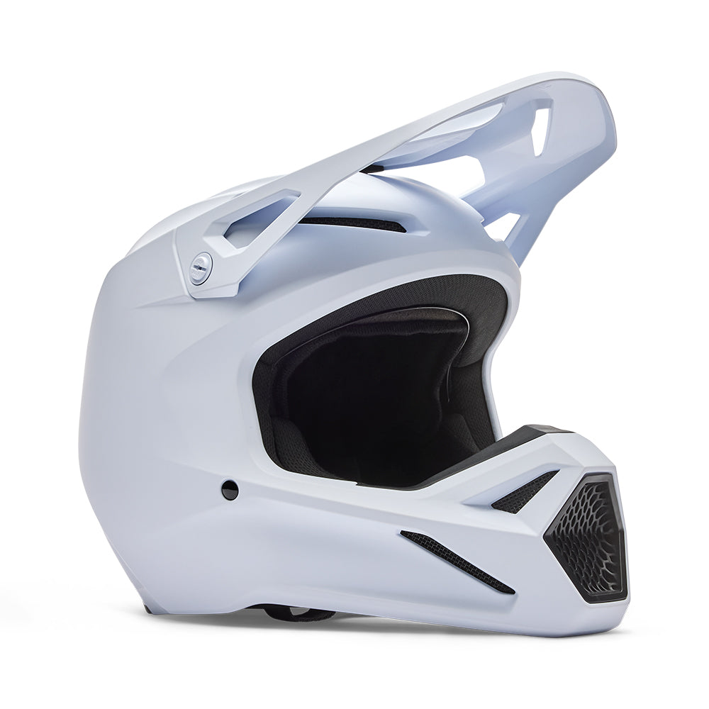 Youth V1 Matte White Helmet