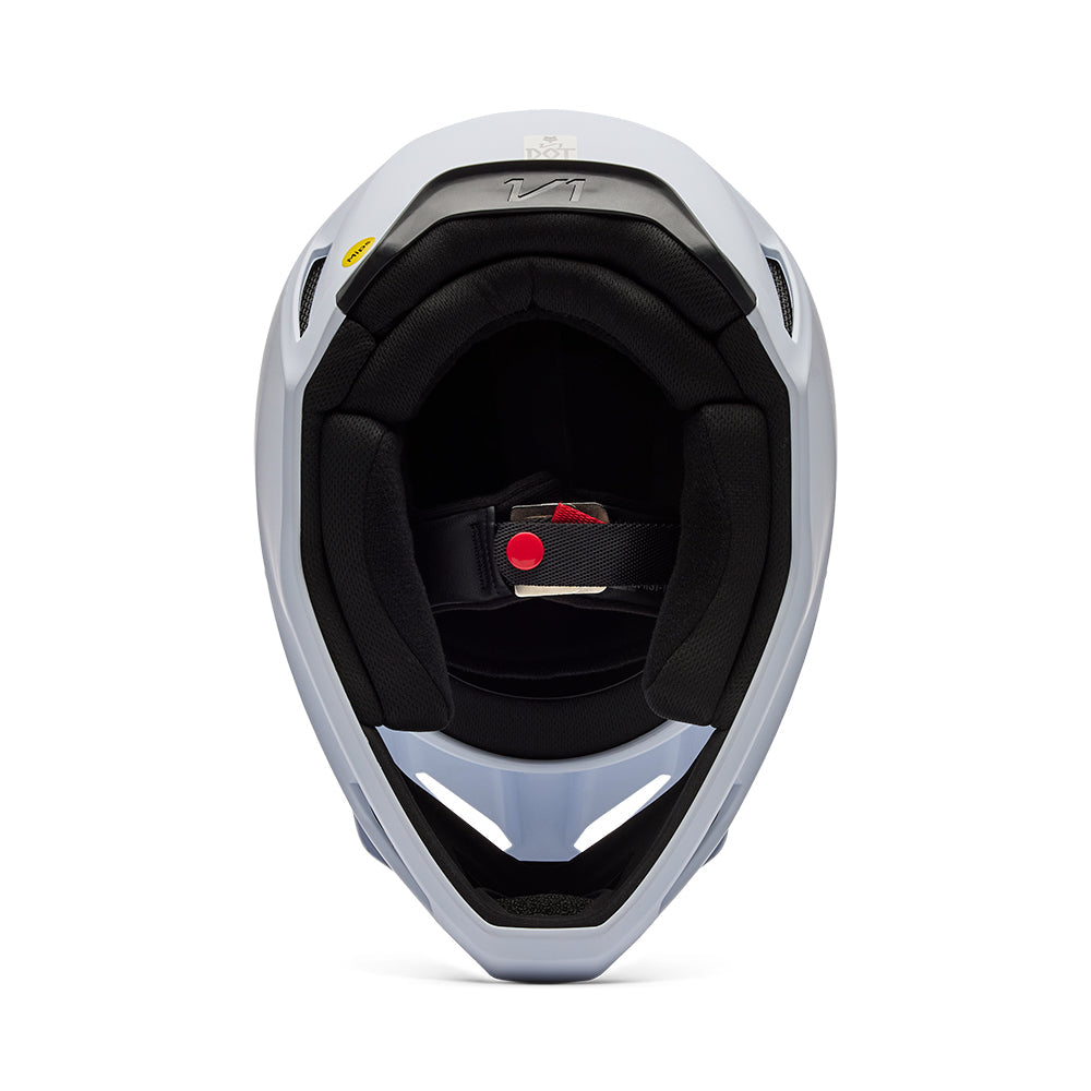 Youth V1 Matte White Helmet
