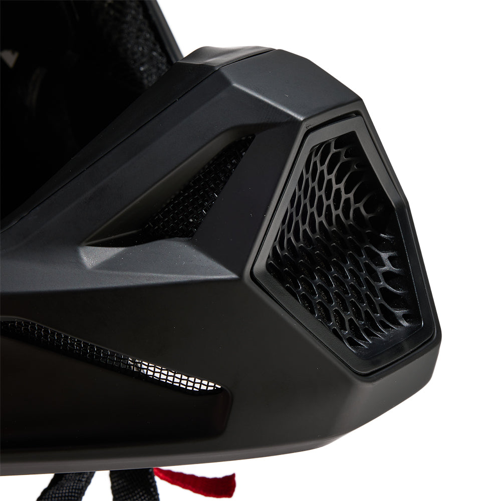 Youth V1 Matte Black Helmet