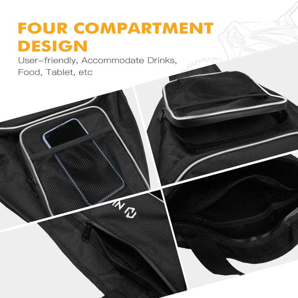 UTV 1680D Center Seat Storage Bag For Polaris 900 2014-2020 RZR XP 4 1000 2014-2020 Position 14