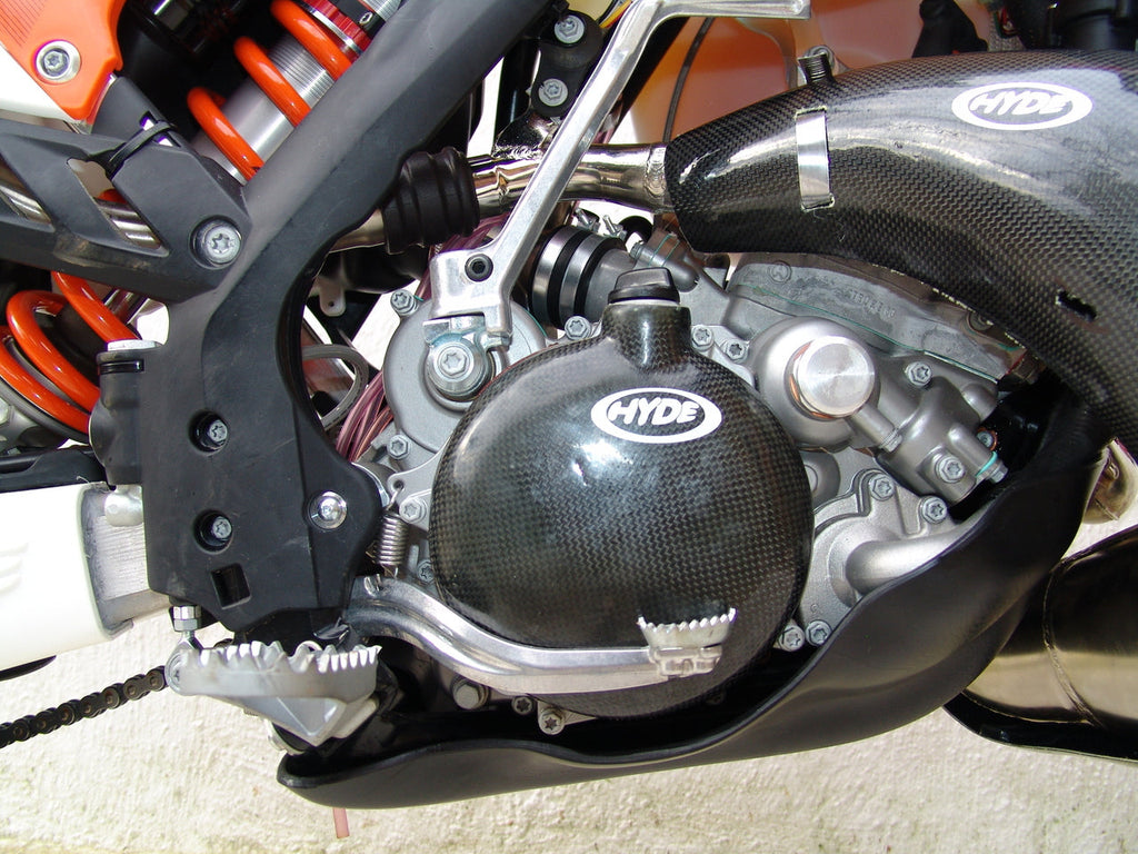 KTM 200 Carbon Kevlar Clutch Casing Guard
