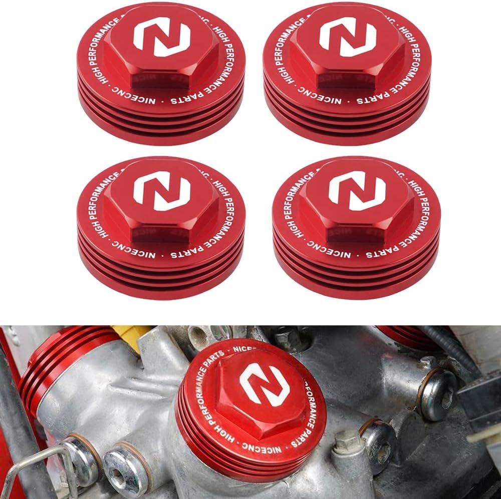 Valve Tappet Cover Adjustment Cap for Honda XR650L 1993-2024 XR600R 1985-2000 Position 12