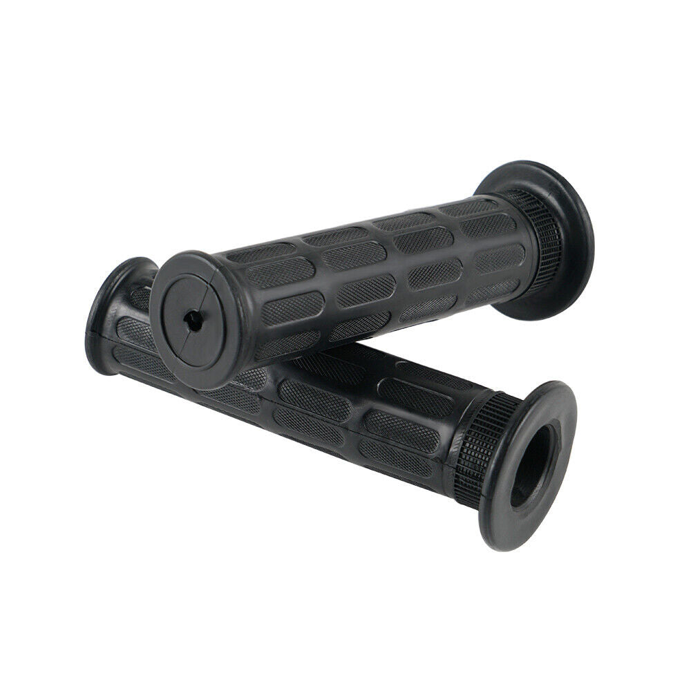 1 Pair 7/8" Handlebar Grips For Honda Kawasaki Suzuki