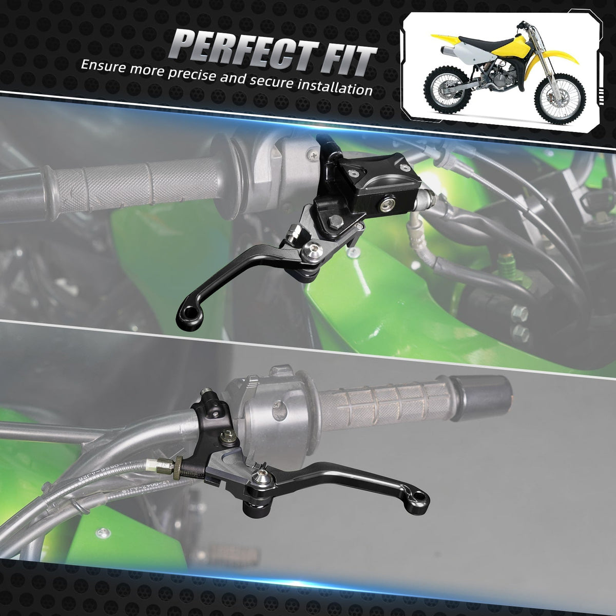 7/8" Hydraulic Brake Cable Clutch Levers for OFF-Road Motorcycles