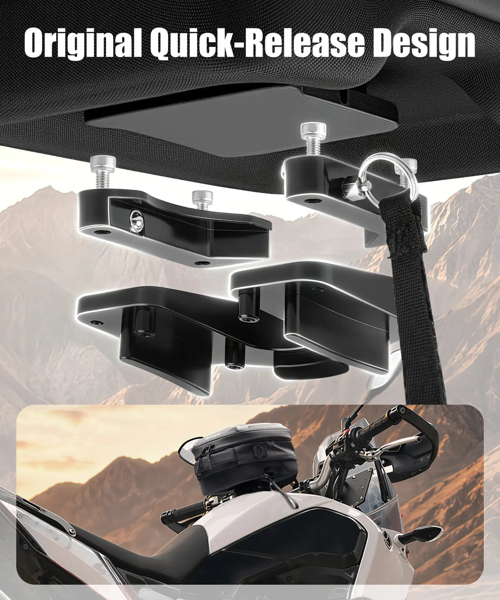 Quick-Release Tank Bag Push-Pull Lock System For Yamaha Tenere 700 2019-2024