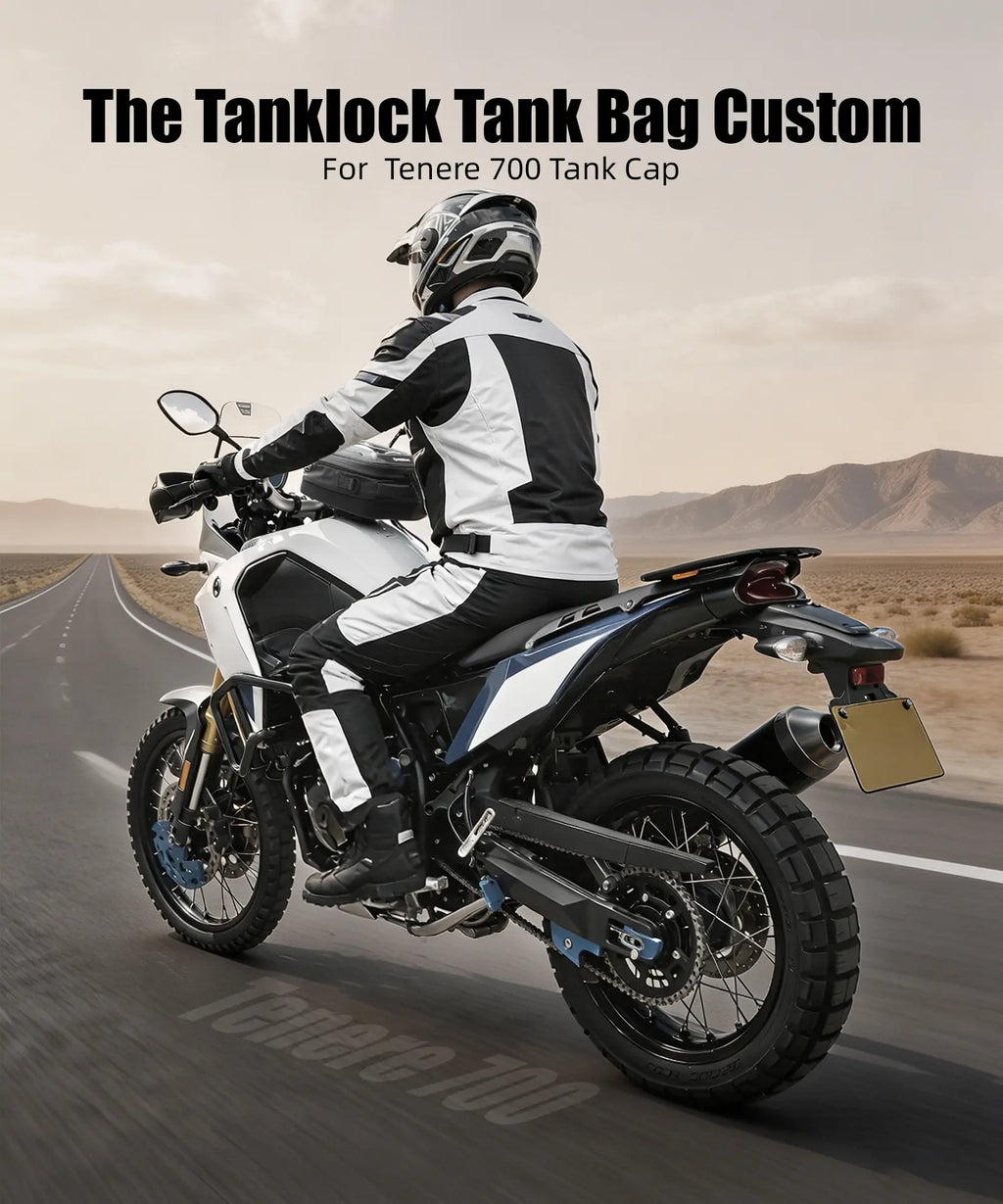 Quick-Release Tank Bag Push-Pull Lock System For Yamaha Tenere 700 2019-2024