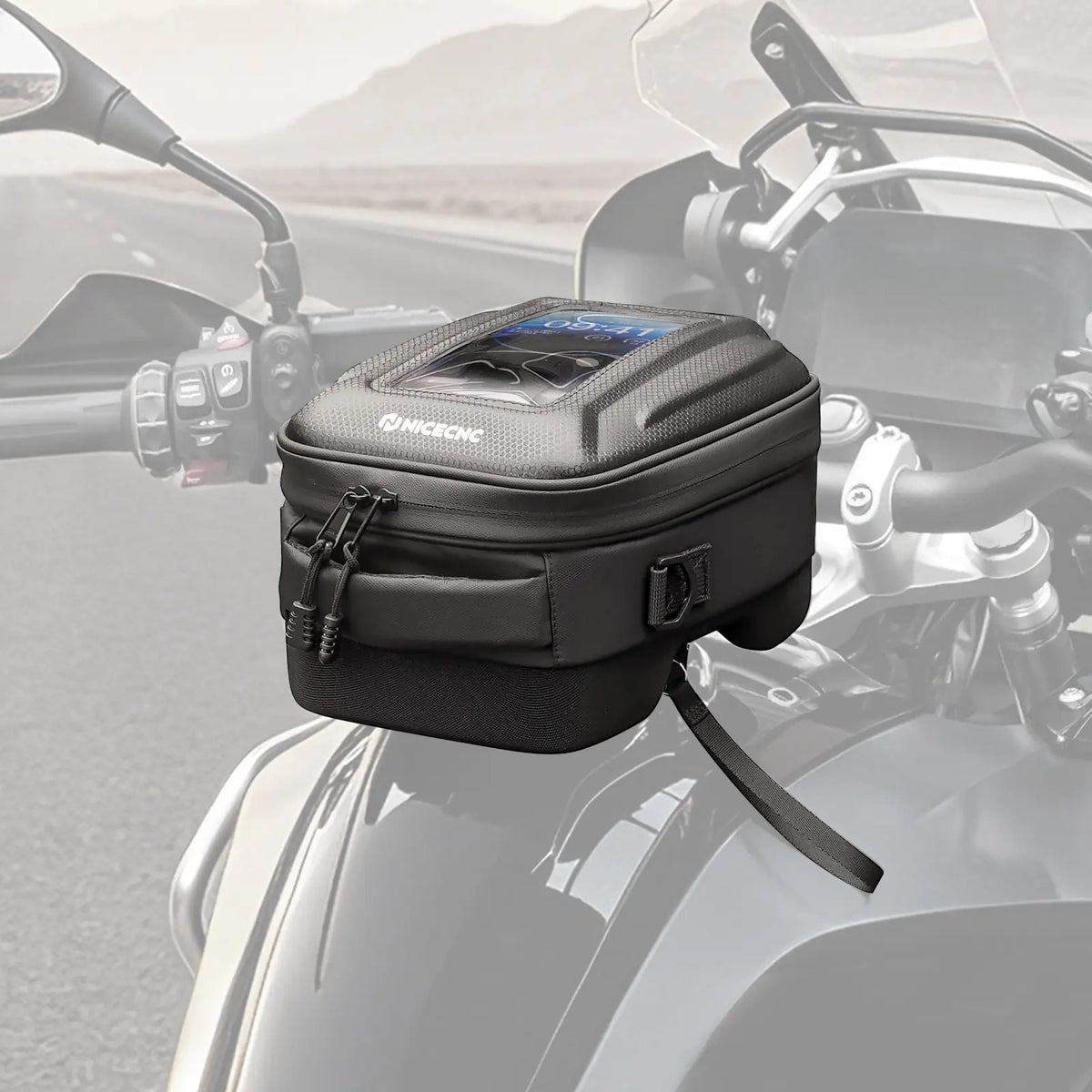Quick-Release Motorcycle Tank Bag For BMW R 1250 GS Push-Pull Lock System Waterproof