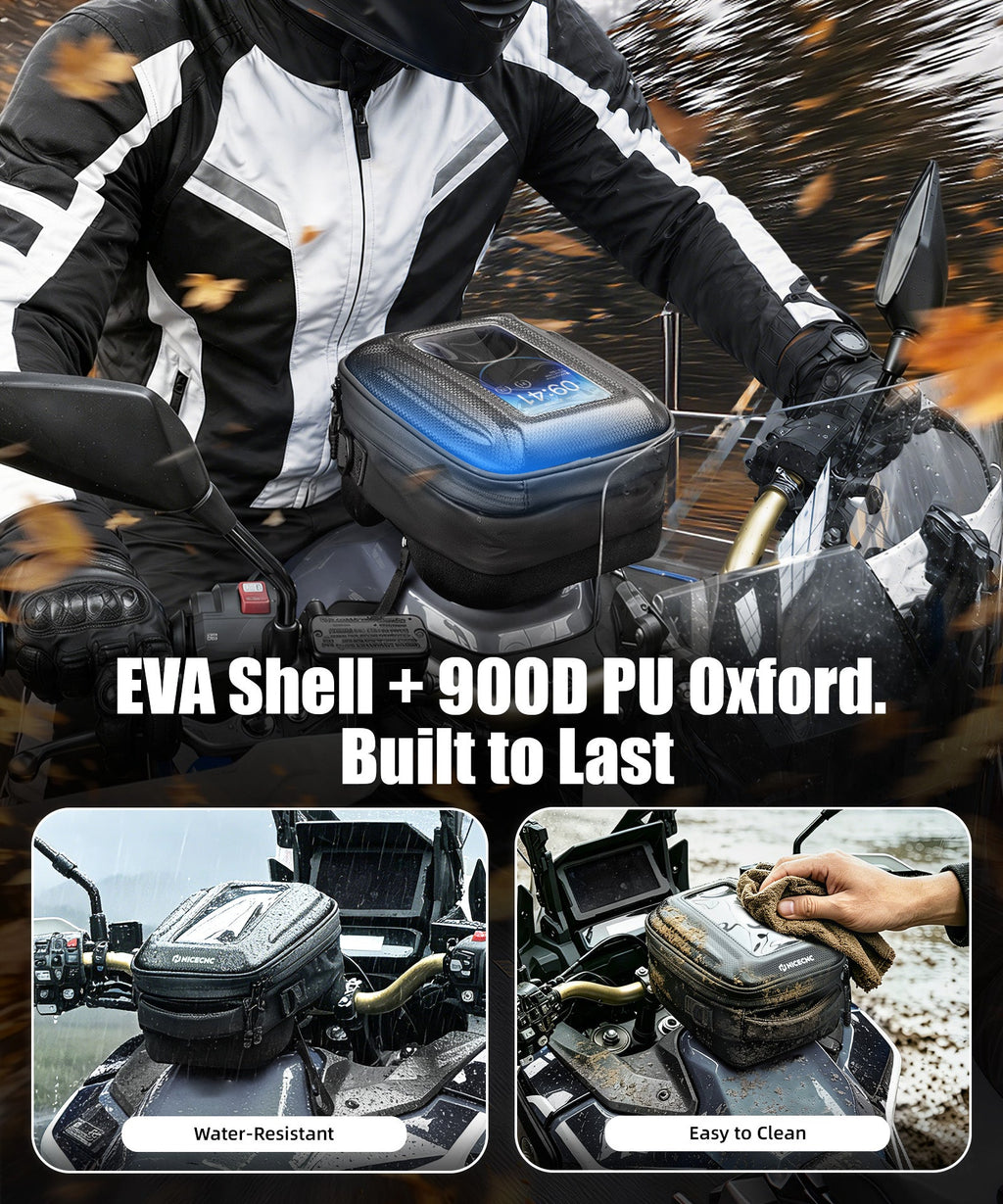 Quick-Release Tank Bag For Honda Africa Twin CRF 1100L Push-Pull Lock System