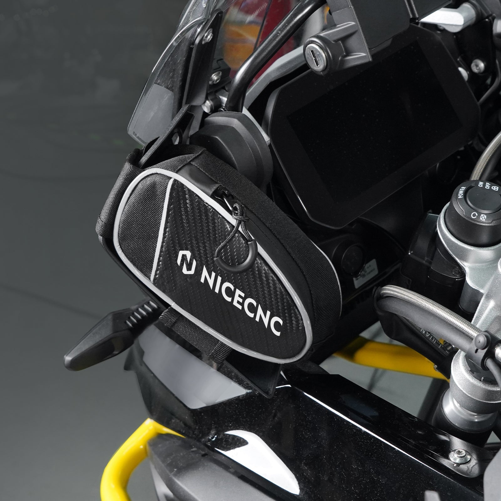 2PCS Fairing Side Storage Bags 900D PVC Oxford Fabric FOR BMW R1200GS LC ADV R1250GS ADV