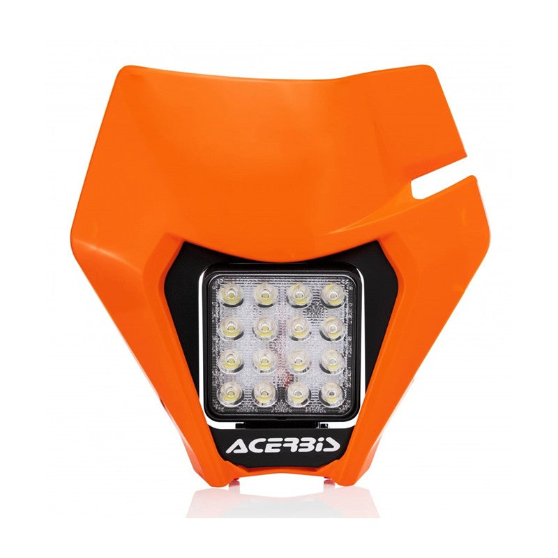 HEADLIGHT MASK VSL EXC&F ORANGE
