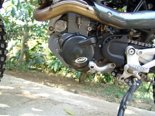 KTM 690 CARBON FIBER IGNITION GUARD