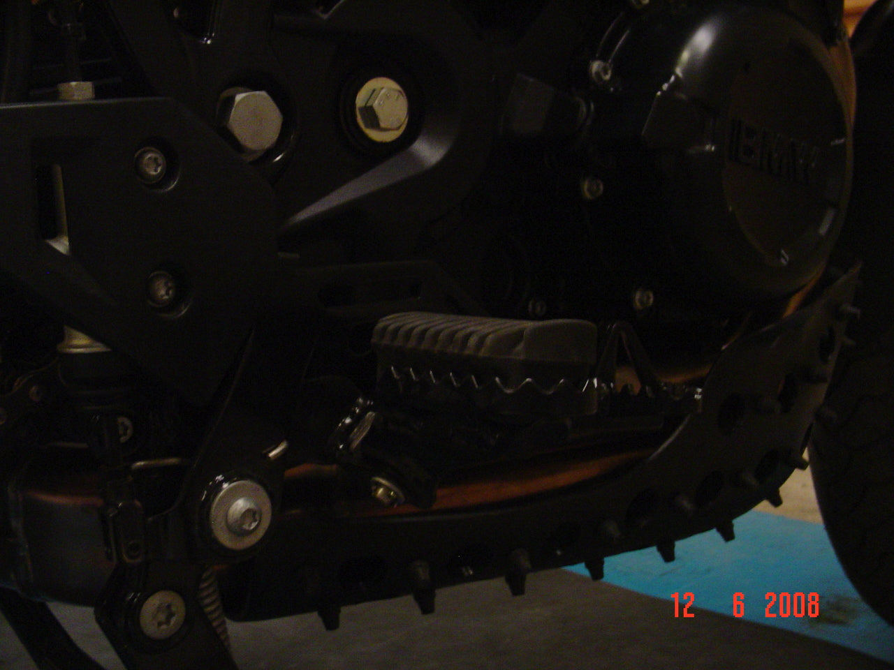 BMW 800 POLY BLEND EXHAUST SUMP GUARD