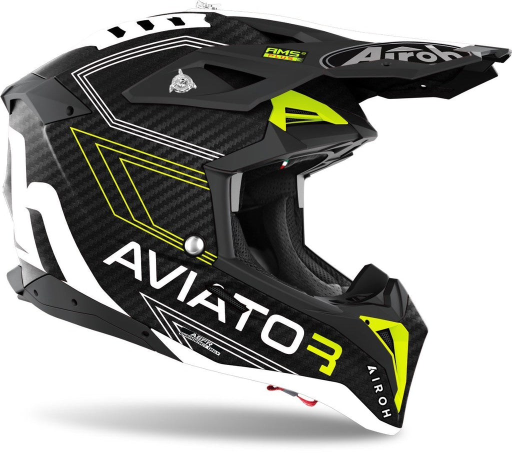 Airoh Aviator 3 Primal 3K Carbon - EMD Online
