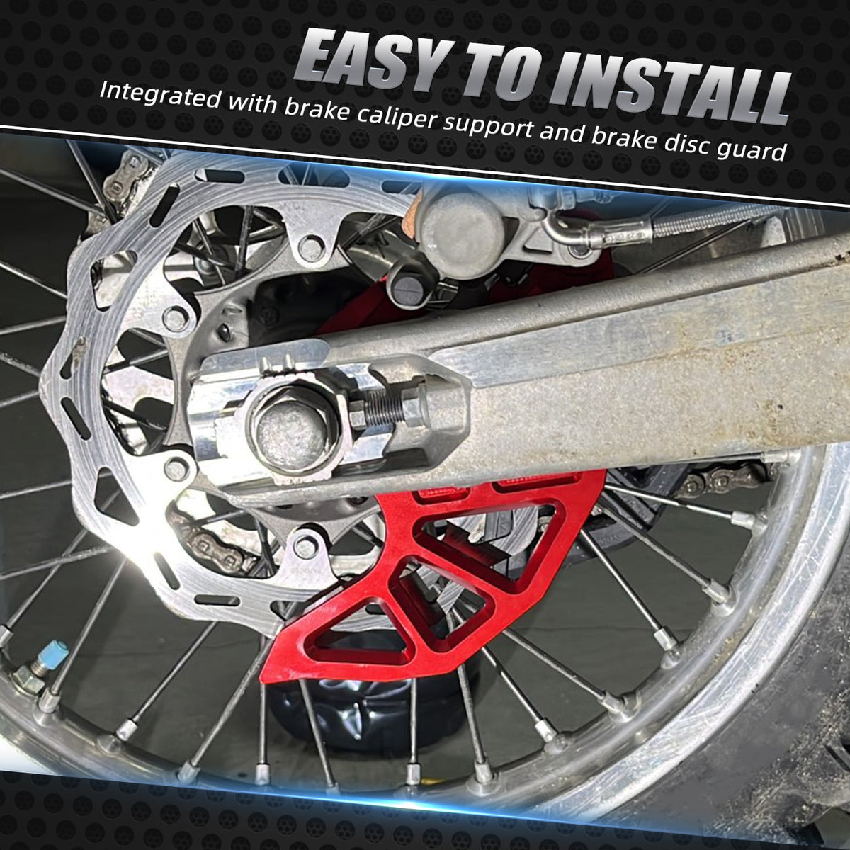 Rear Disc Brake Guard Caliper Support for KTM 125-530 Husaberg Husqvarna GasGas
