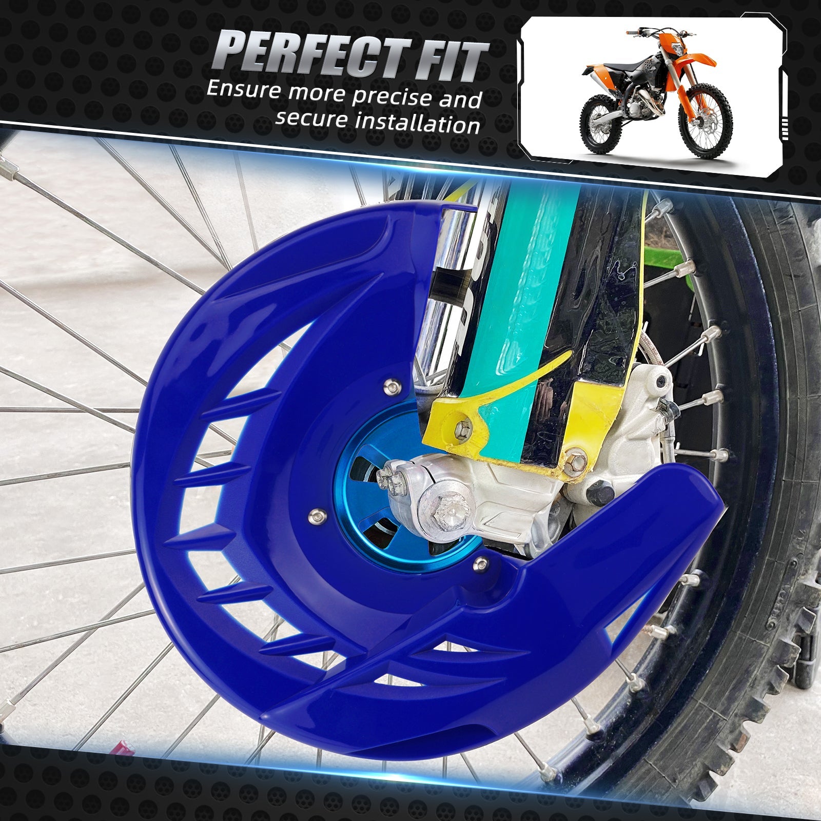 Front Brake Disc Guard For KTM Husqvarna Husaberg Position 10