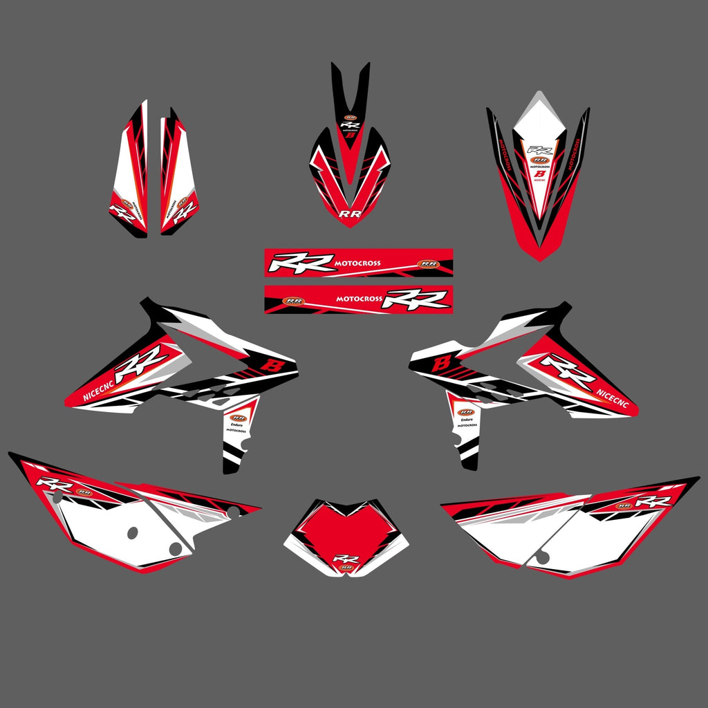 Graphics Decals Stickers Kit For Beta RR 2T/4T RR 250 300 350-480 498 2013-2017